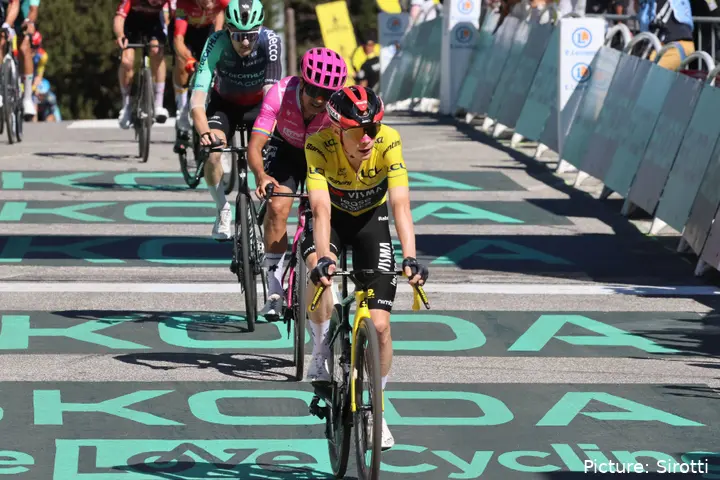 Jonas Vingegaard, en el Tour de Francia 2026.