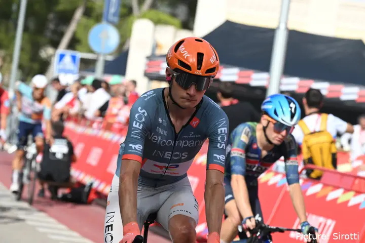 Carlos Rodriguez at the 2026 Vuelta a Espana