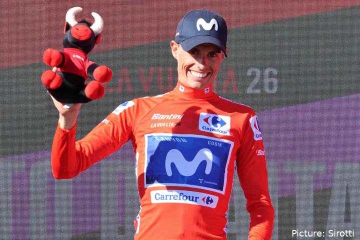 Enric Mas, ciclista de Movistar