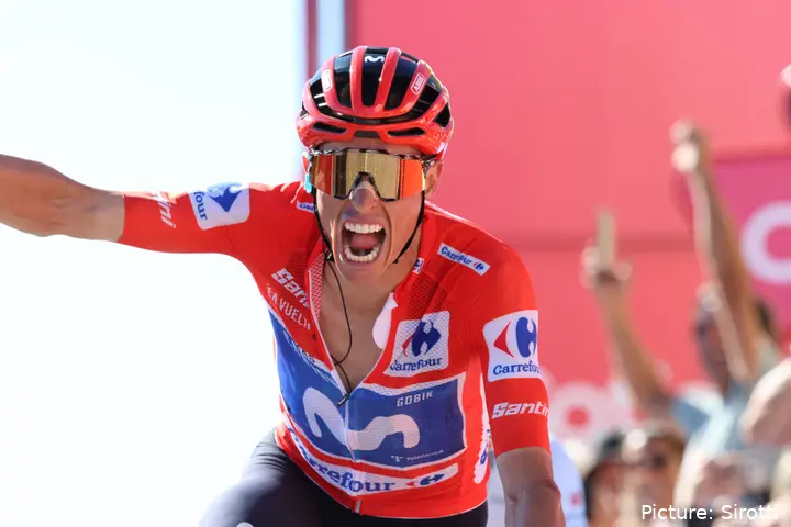 Enric Mas, ciclista de Movistar Team