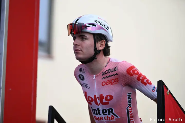 Jarno Widar at the 2026 Vuelta a Espana