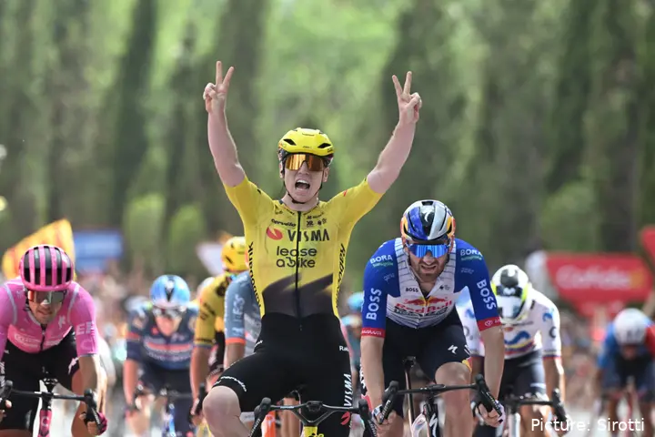 Matthew Brennan en la Vuelta a España 2026