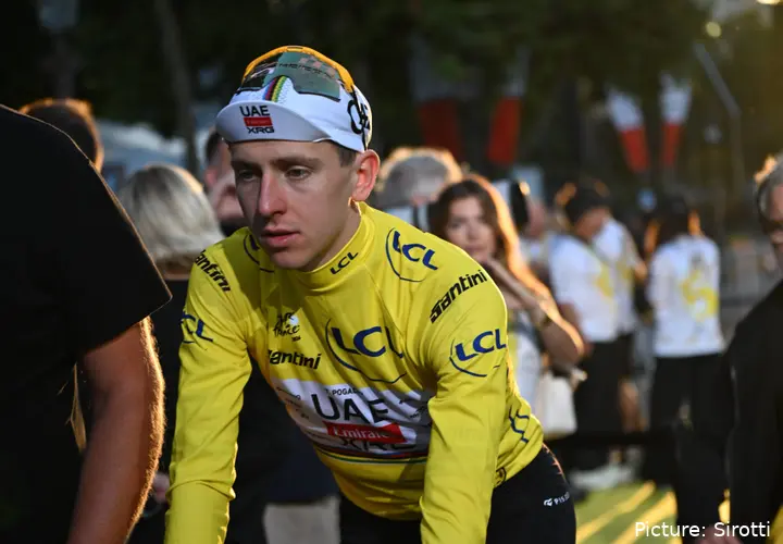 Tadej Pogacar en el Tour de France 2026