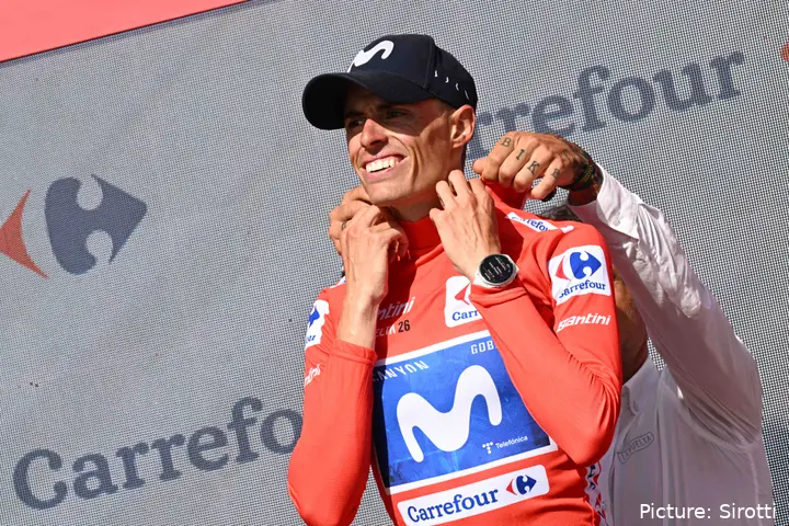 Enric Mas at the 2026 Vuelta a Espana