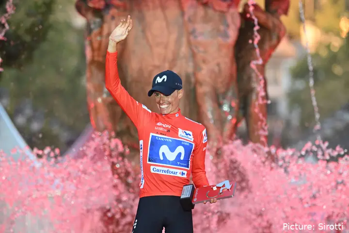 Enric Mas, estrella de Movistar Team