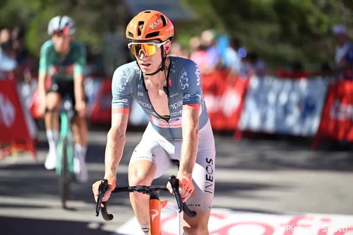 Jack Haig en la etapa 19 de la Vuelta a España 2026