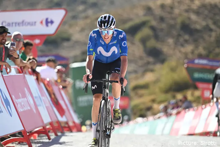 Pablo Castrillo, en la Vuelta a España 2026.
