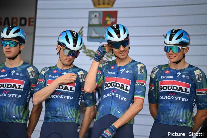Soudal - Quick-Step en el Giro di Sardegna 2026