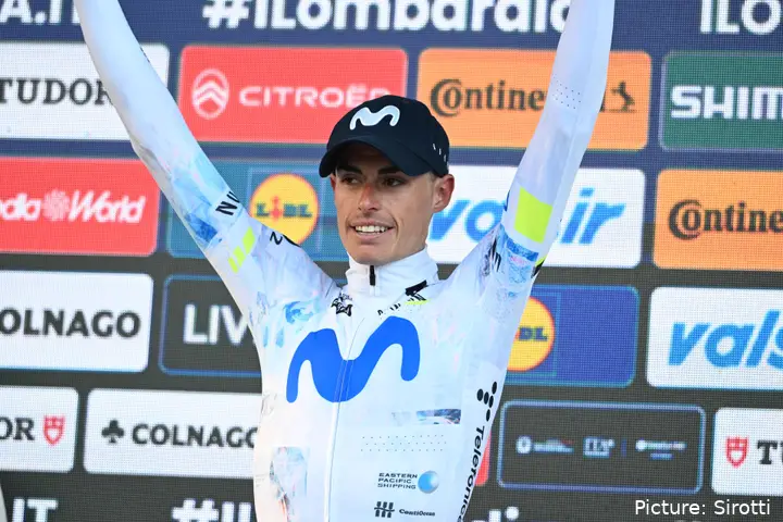 Enric Mas, estrella de Movistar Team