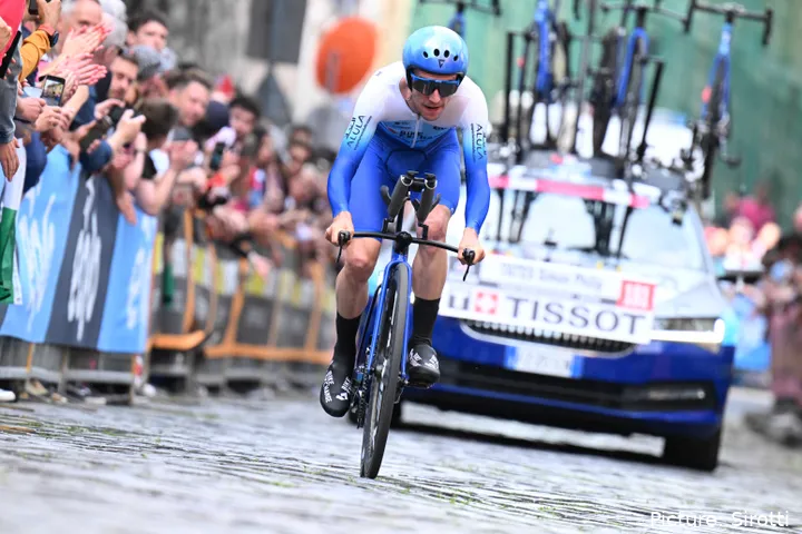 Yates rode a Giant Trinity Advanced Pro to his second career ITT win