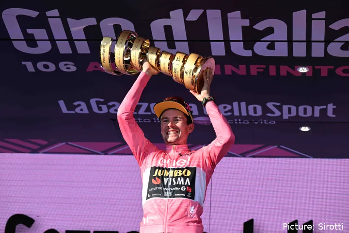 Primoz Roglic won the Giro d'Italia back in 2023