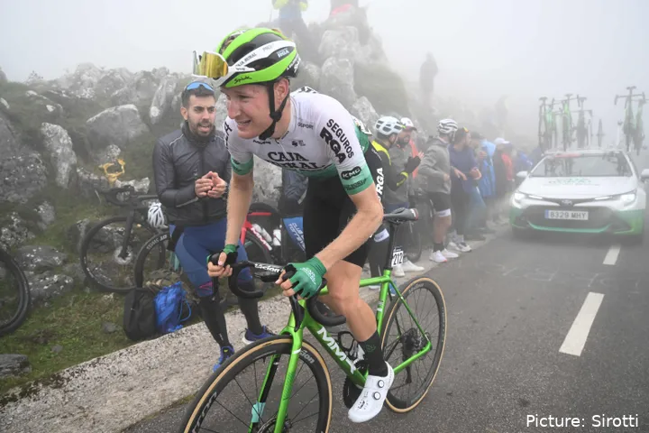 Abel Balderstone is best-placed Spanish rider in the Vuelta GC after stage 17