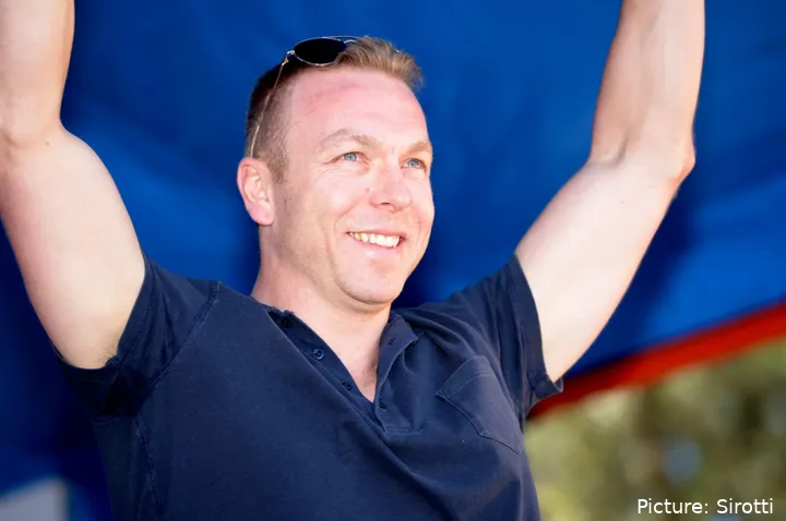 Sir Chris Hoy won 6 Olympic gold medals on the track