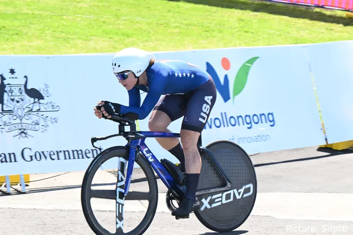 Kristen Faulkner só se começou a dedicar ao ciclismo, a partir de 2017