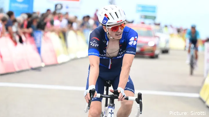 David Gaudu não se mostrou a um bom nível no Tour de France