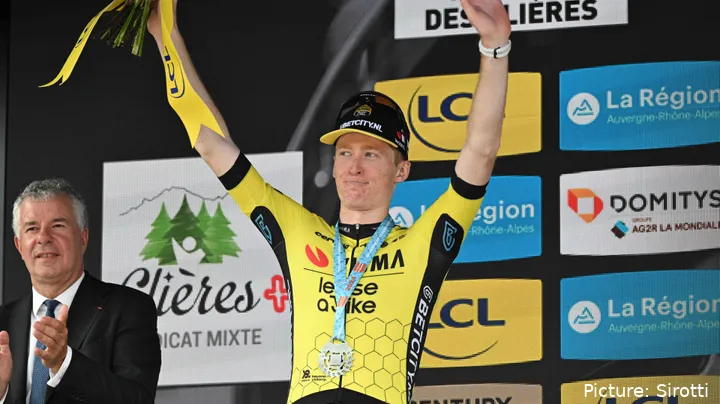 Matteo Jorgenson ganhou o Paris-Nice e foi 2º no Critérium du Dauphiné
