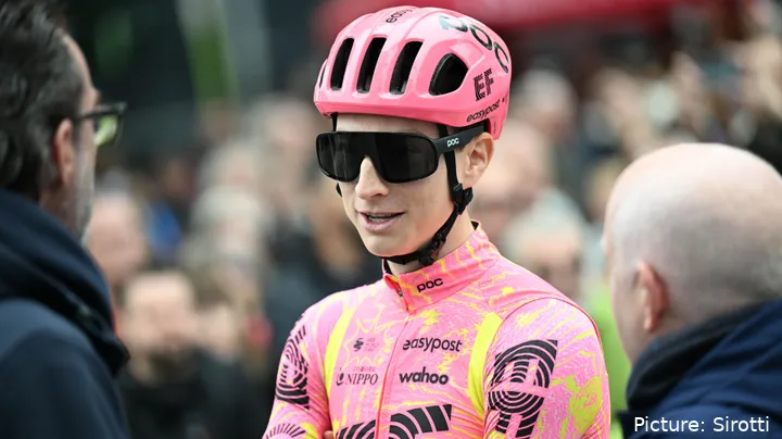 Neilson Powless é o único ciclista que não Remco Evenepoel a ganhar a corrida nos últimos 5 anos