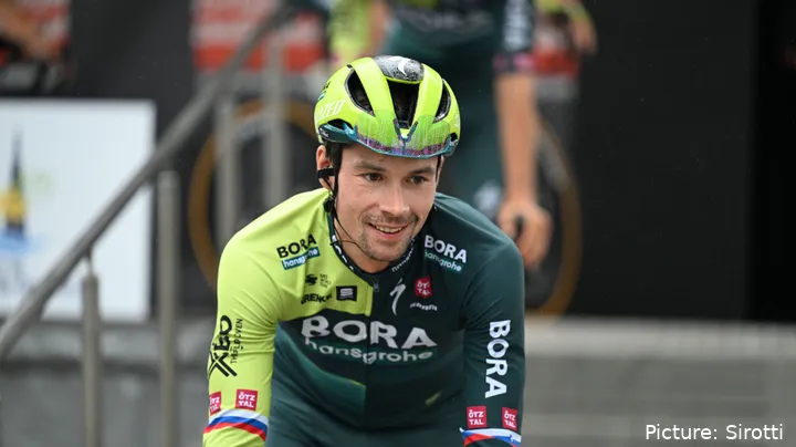 Roglic finished 2nd on stage 2 of the 2024 Criterium du Dauphine&nbsp;