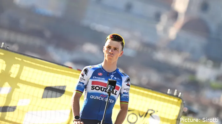 Remco Evenepoel é uma das caras da mais recente campanha de sensibilização do Tour de France