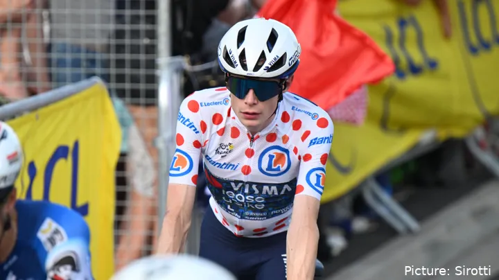 Jonas Vingeggard mostrou sinais de fraqueza aos seus adversários na etapa 17 do TDF