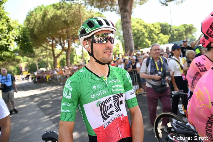 Alberto Bettiol juntou-se à Astana no inicio de agosto numa tentativa desesperada de marcar os pontos UCI que necessita para manter a sua licença World Tour