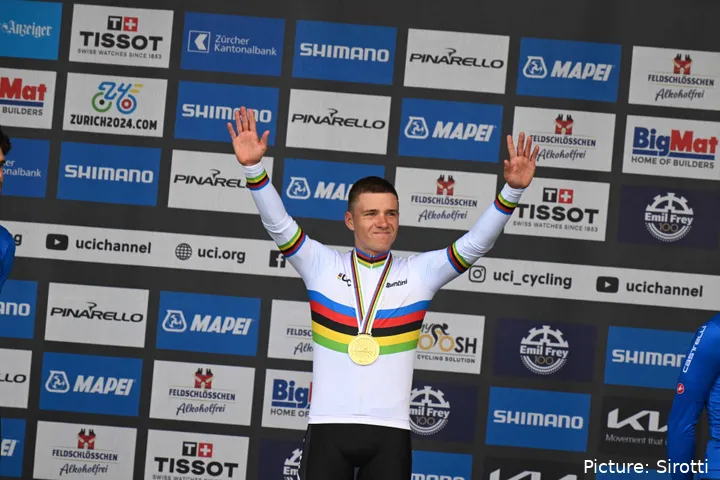 Remco Evenepoel esteve magistral em Zurique&nbsp;