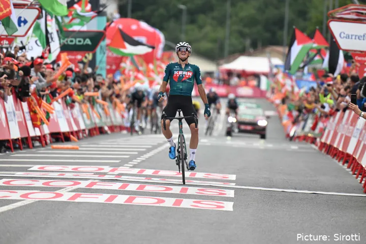 Berrade took victory on stage 18