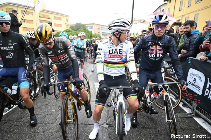 Pogacar, Roglic e Evenepoel marcam todos presença no Tre Valli Varesine