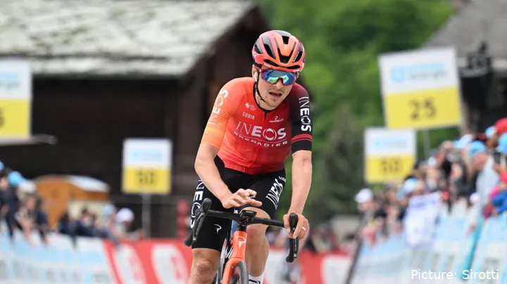 Tom Pidcock não conseguiu voltar atingir o nível da sua vitória no Alpe d'Huez em 2022
