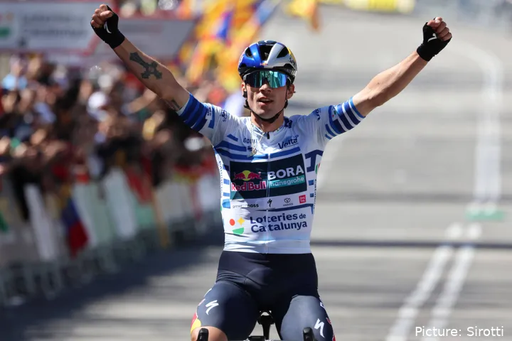 As únicas vitórias de Primoz Roglic este ano surgiram na Volta à Catalunha: 2 etapas e a classificação geral