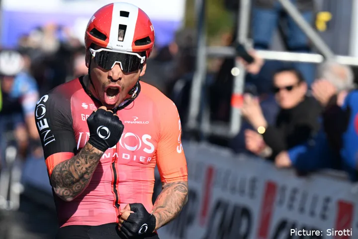 Caleb Ewan somou 2 vitórias na sua curta passagem pela INEOS no início de 2025&nbsp;