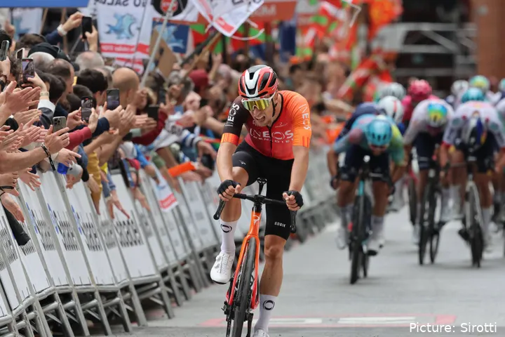 Axel Laurance na Settimana Internazionale Coppi e Bartali 2026