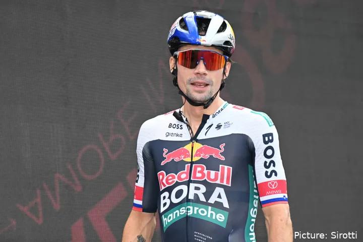 Primoz Roglic abandonou uma grande volta pela 5ª vez na carreira, em 16 participações
