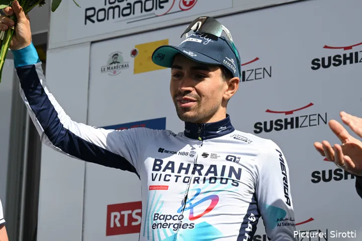 Em 2025, Lenny Martinez já venceu no Paris-Nice, Volta à Romandia e Criterium du Dauphiné