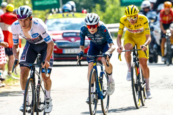 Remco Evenepoel ao ataque a Jonas Vingegaard e Tadej Pogacar no Tour 2024!