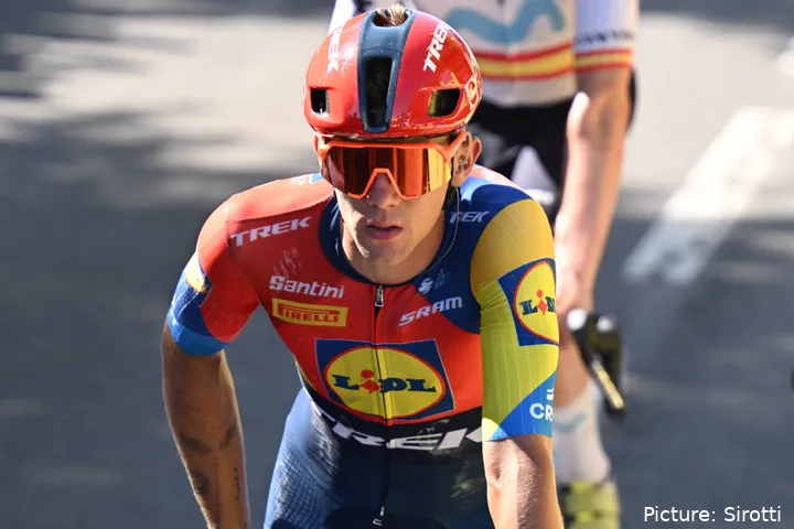 Thibau Nys was overloaded towards the end of his road season
