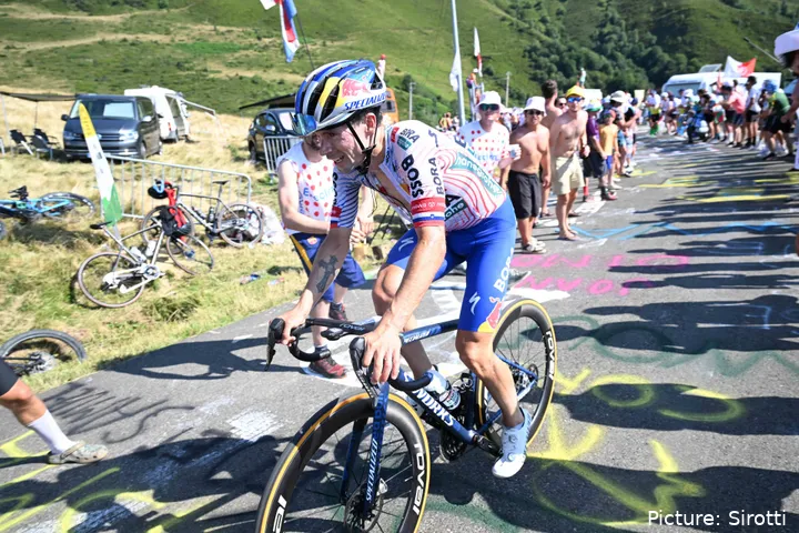 Primoz Roglic climbed to 5th place overall in the TDF