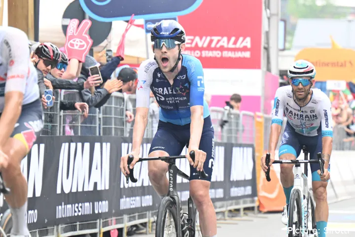 Gee terminou em 4º lugar na classificação geral do Giro no início deste ano