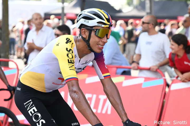 Egan Bernal is the leader of INEOS for this year's Vuelta a Espana