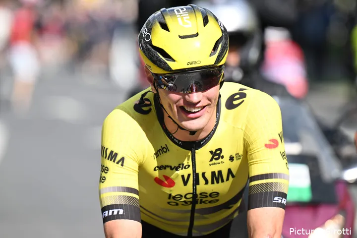 Olav Kooij can be happy with how is the Tour of Britain going so far for him and his team