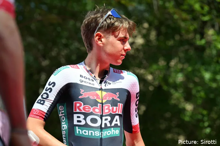 Finn em ação pela Red Bull - BORA - hansgrohe