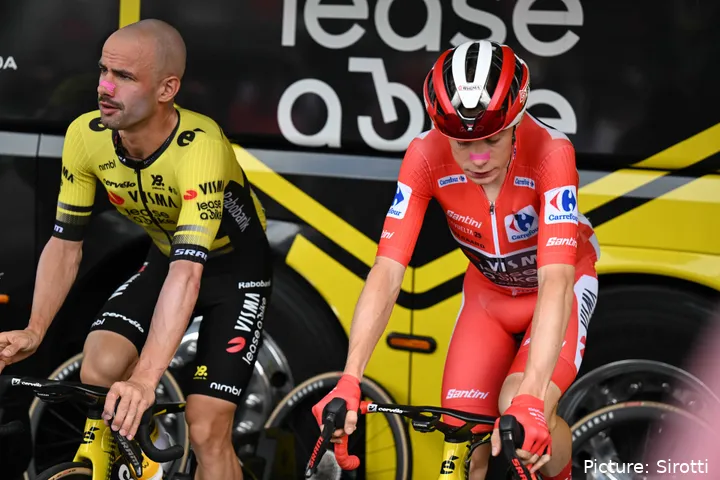 Campenaerts esteve frequentemente ao lado de Jonas Vingegaard em 2025, em cima e fora da bicicleta