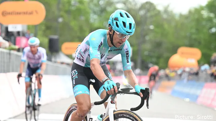 Domenico Pozzovivo no Giro d'Italia