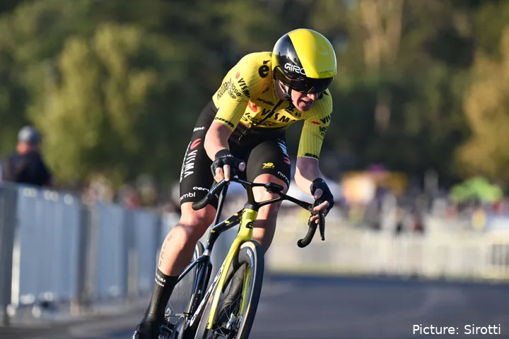 Filippo Fiorelli no prólogo do Tour Down Under 2026