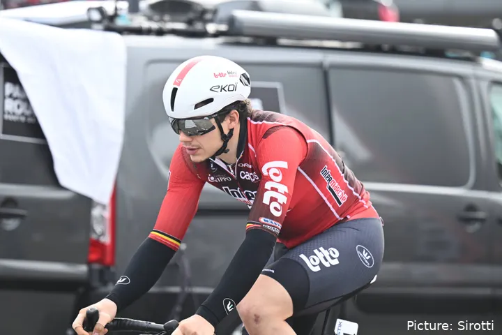 Arnaud de Lie at Paris-Roubaix 2026