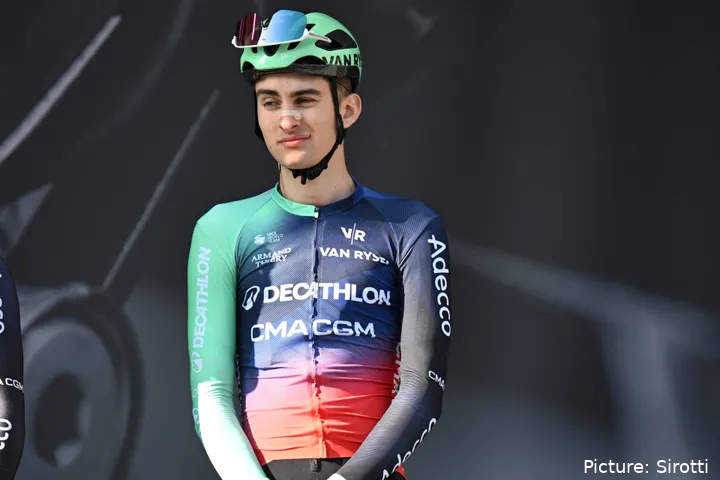 Paul Seixas at the 2026 Liège-Bastogne-Liège