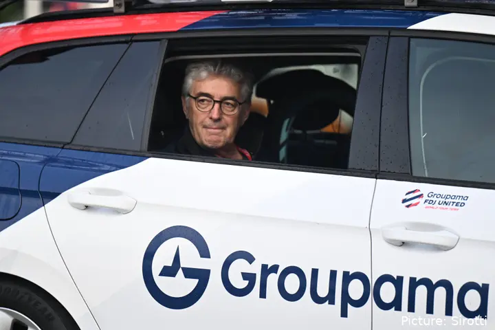 Marc Madiot at Paris-Roubaix 2026