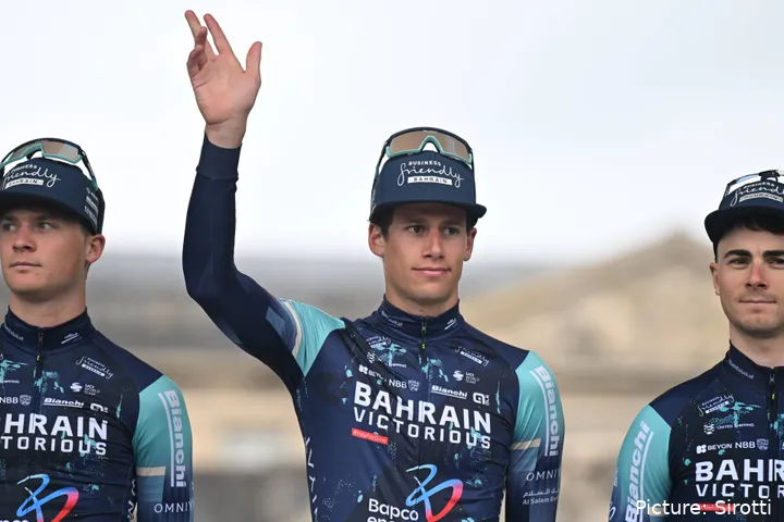 Alec Segaert antes da Paris-Roubaix 2026
