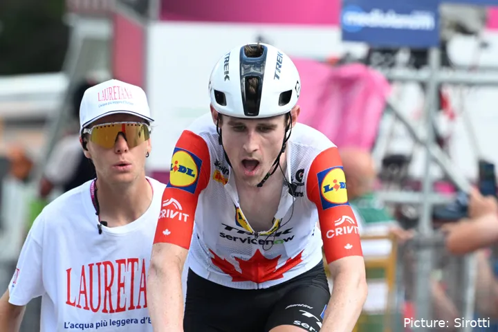 Derek Gee at the 2026 Giro d'Italia