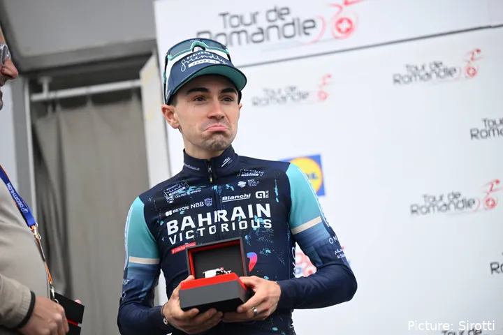 Lenny Martinez at the 2026 Tour de Romandie
